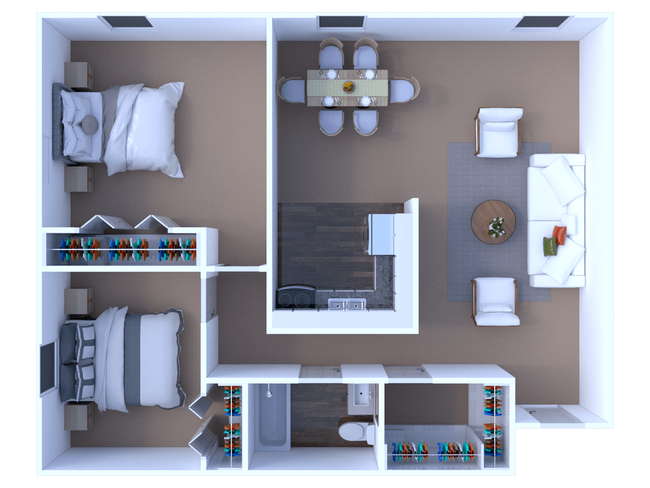 NorrisHills 2BD 1Bath - The Communities of Norris Hills at Logan Street