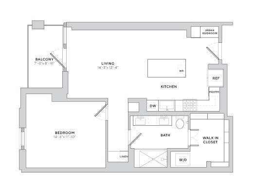 A1 ALT (1x1) - Maple Terrace Residences