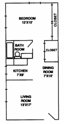 1BR/1BA - Liberty Knoll Apartments