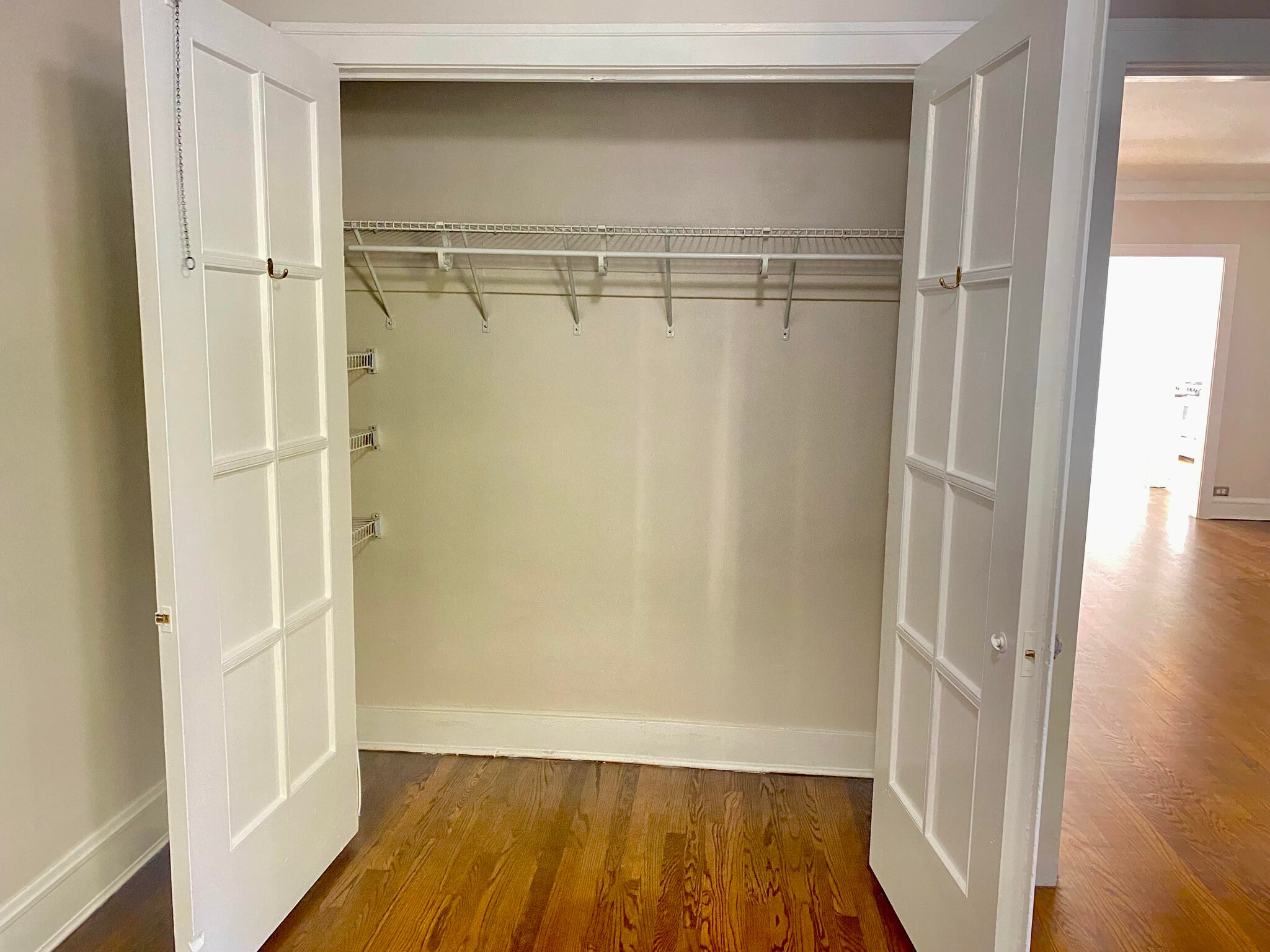 Bedroom closet - 834 Hinman Ave