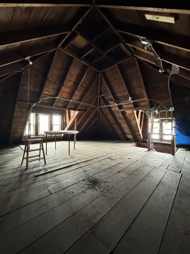 Unfinished Loft Area - 951 Oxford St