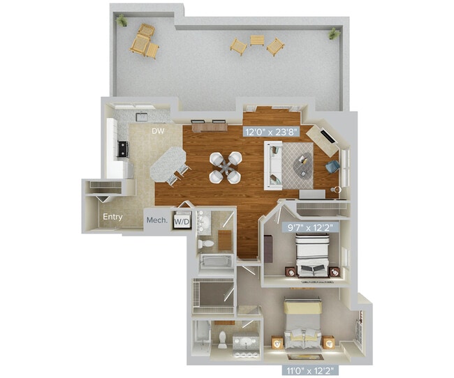 Floorplan - Avalon Clarendon