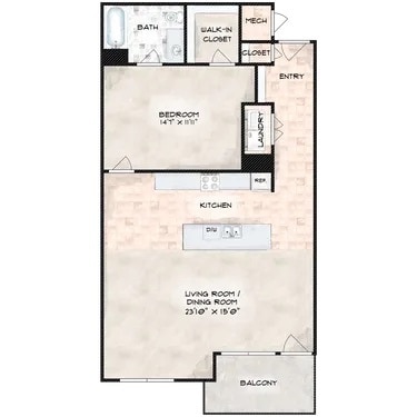 Floorplan - The Halston