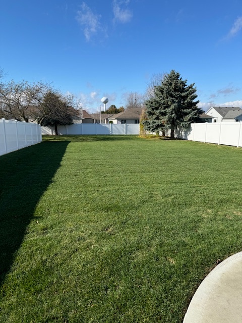 Fully Fenced in Backyard - 823 N Maple St