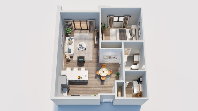 Floorplan - Creek Town Flats