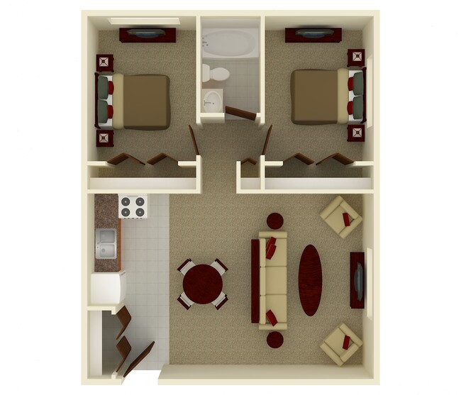 Floorplan - Amrock Apartments