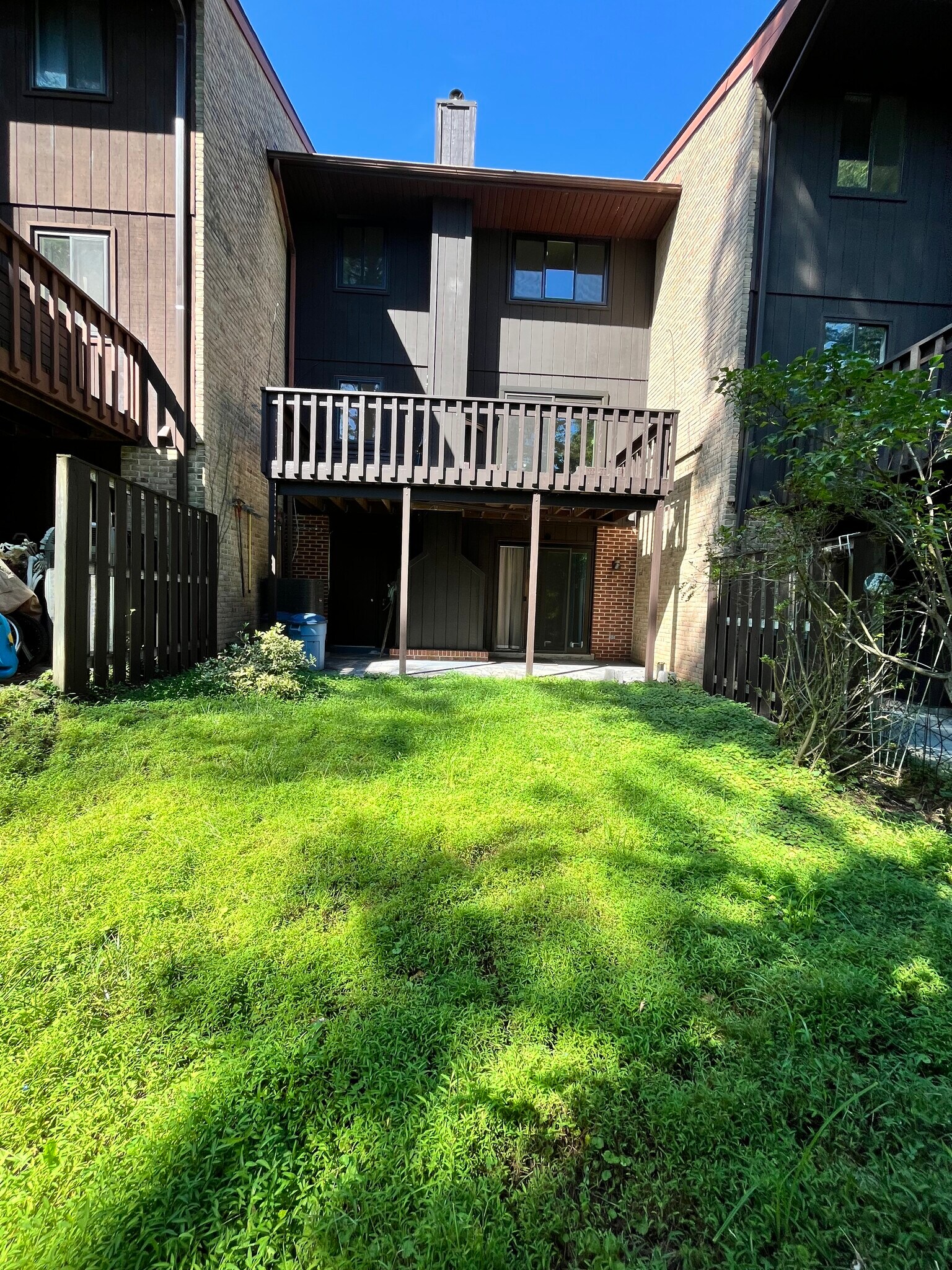 back yard - 2147 Chapel Valley Ln