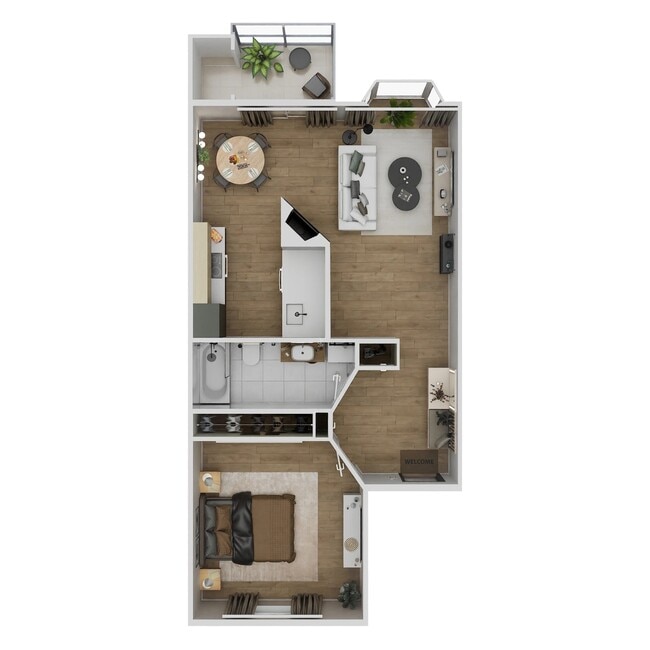 Floorplan - Sycamore Hills Apartments
