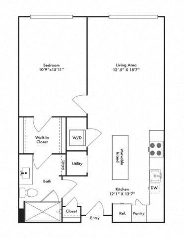 Floorplan - 1110 Key Federal Hill