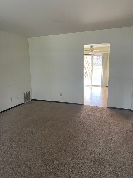 Living room to Kitchen - 210 Logan St