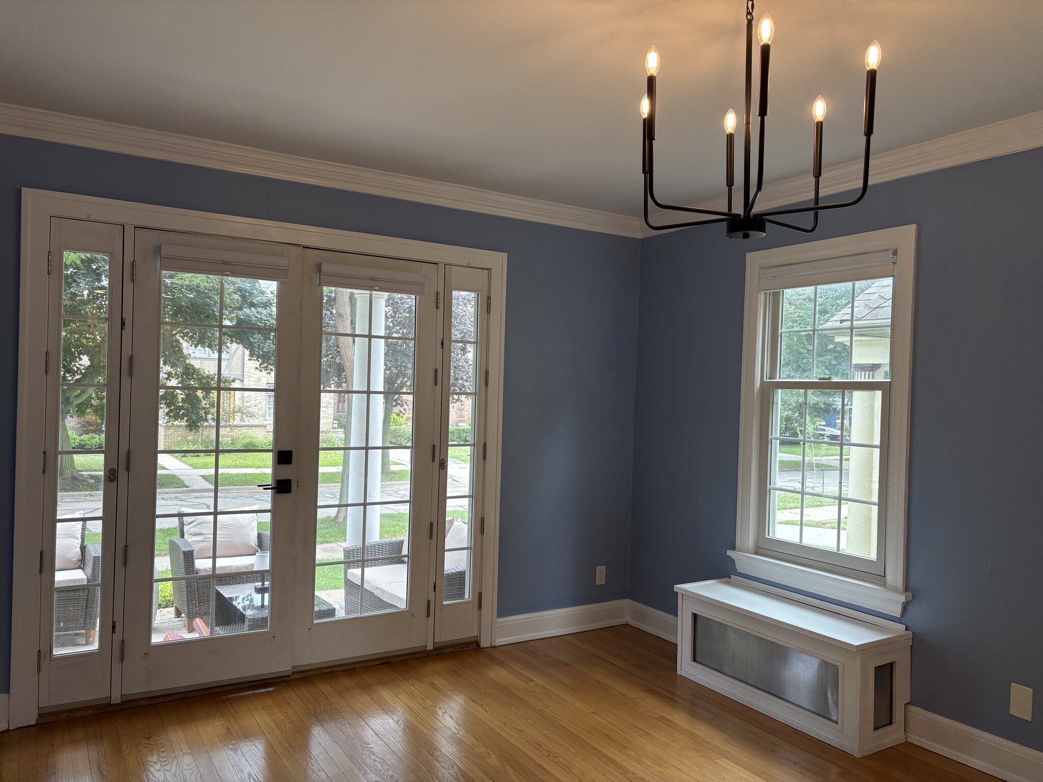1 of 2 sets of French doors - 2219 E Marion St