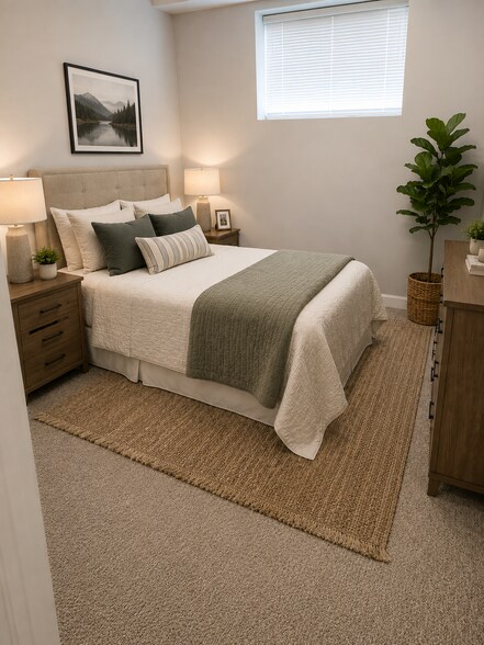 Downstairs Bedroom - 3513 North Reta Avenue