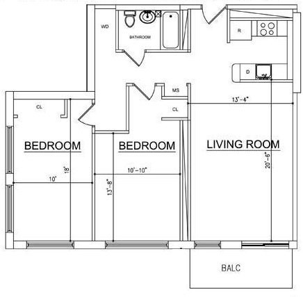 2BR/1BA - Ocean Blue