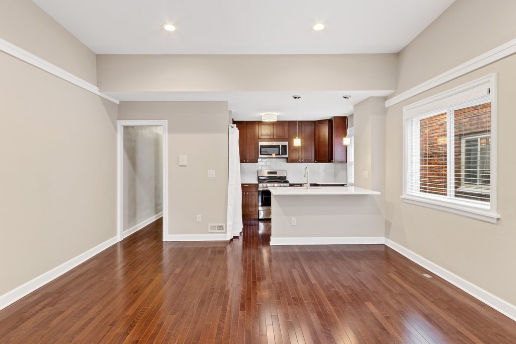 Dining Room open to kitchen - 1802 E Long St