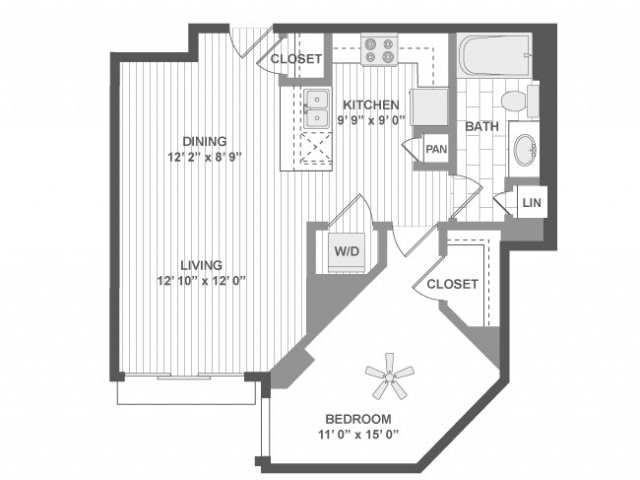 Floorplan - AMLI Evanston