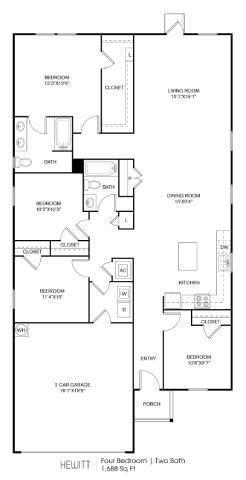 Floorplan - Creekside Terrace