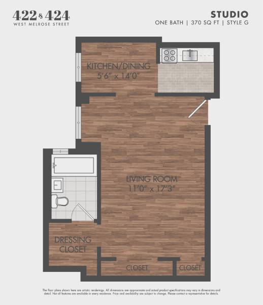 Floorplan - 422-24 Melrose