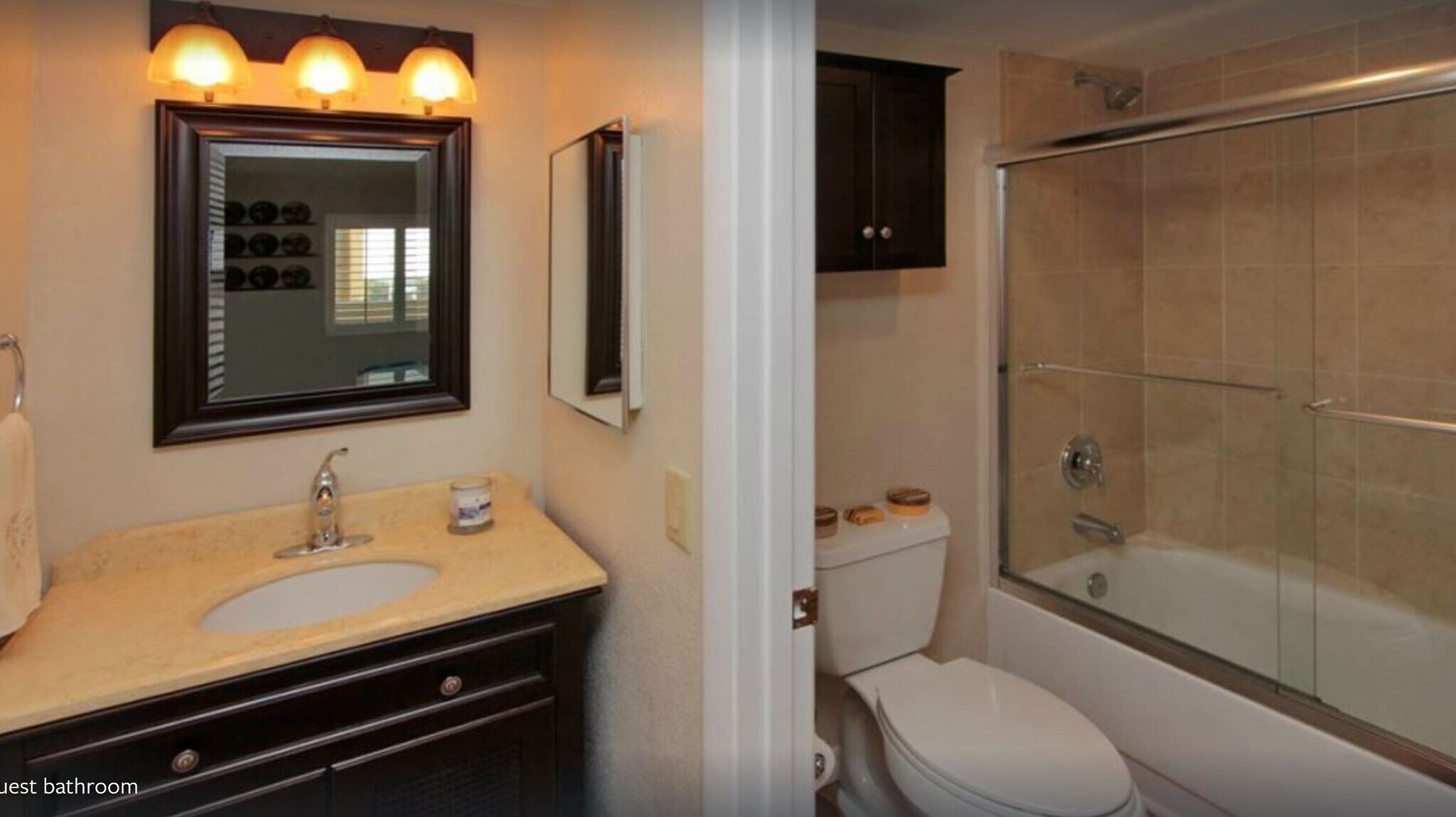 Guest bath - 5915 Sea Ranch Dr