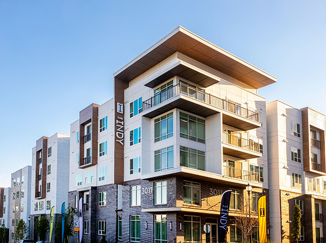 Exterior View of Apartment - The Indy