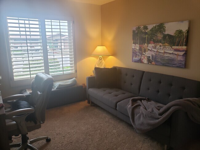 Office with desk & futon - 4564 Beverly Glen Dr