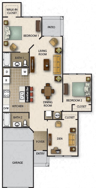 Floorplan - Vista Park Senior Living