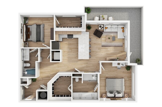 Floorplan - The Remy on the Trails