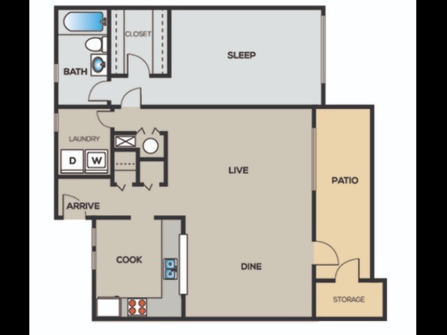 1br/1ba - Spalding Bridge