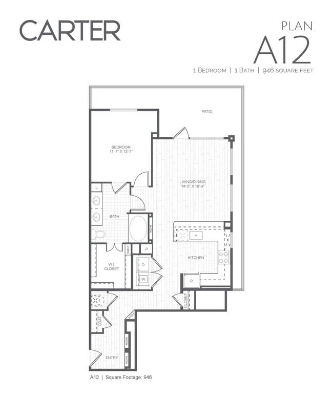 Floorplan - Carter