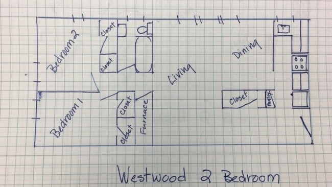 Floorplan - Westwood Apartments