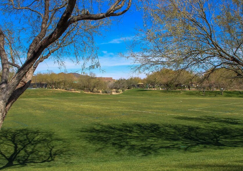 Large green field in community - 2192 W Sierra Sunset Trl