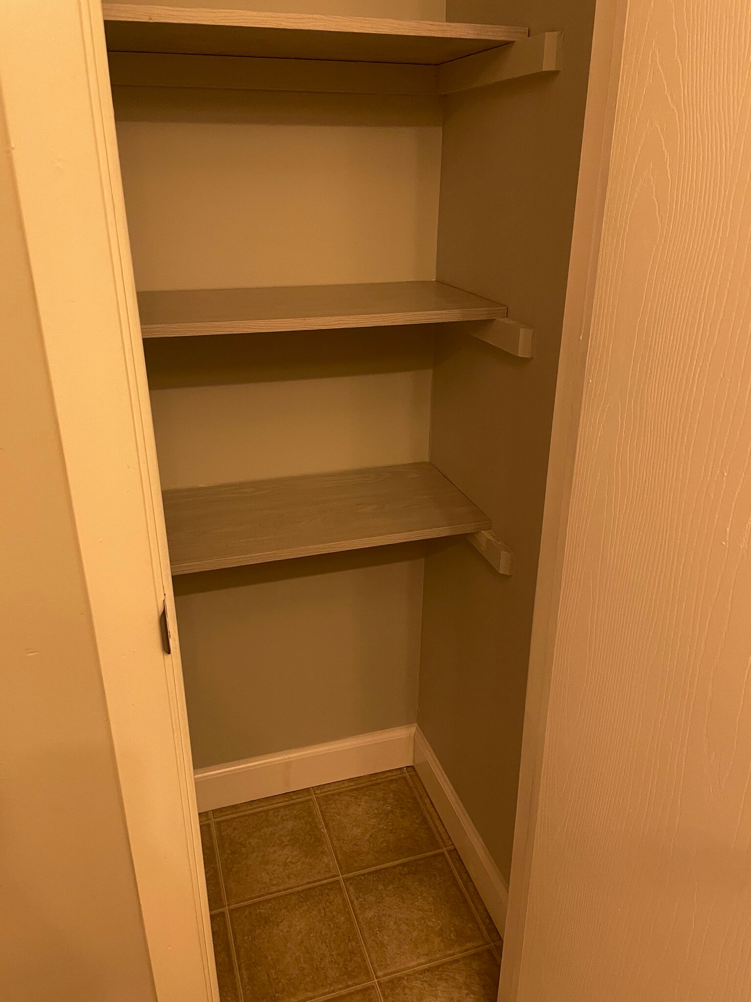 Linen closet in hallway bathroom - 7960 Bobtail Ct