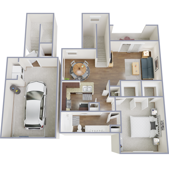 Floorplan - Richmond Towne Homes