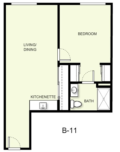 1BR/1BA - The Lodge at Wake Forest