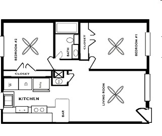 2BR/1BA - Oakland Station Apartments