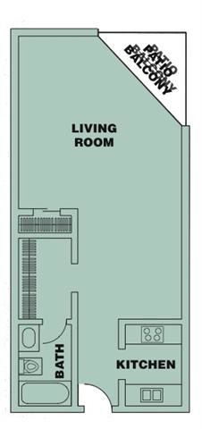 Floorplan - Valley Apartments