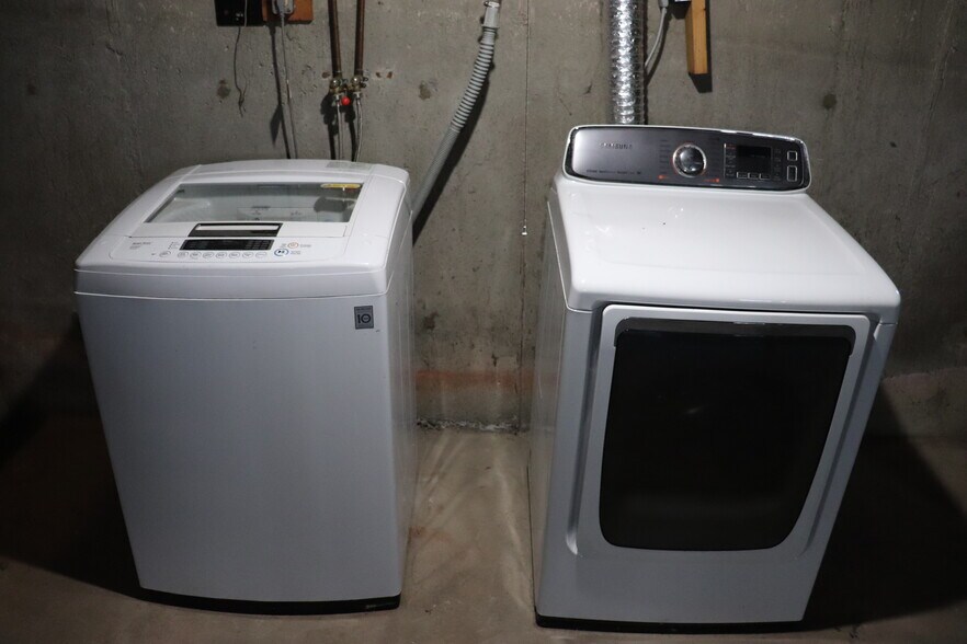 Basement Laundry - 30 Riverside Dr