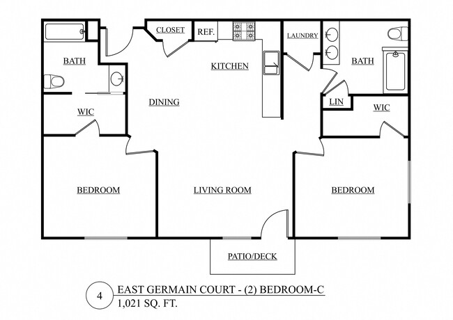 Floorplan - East Germain Court