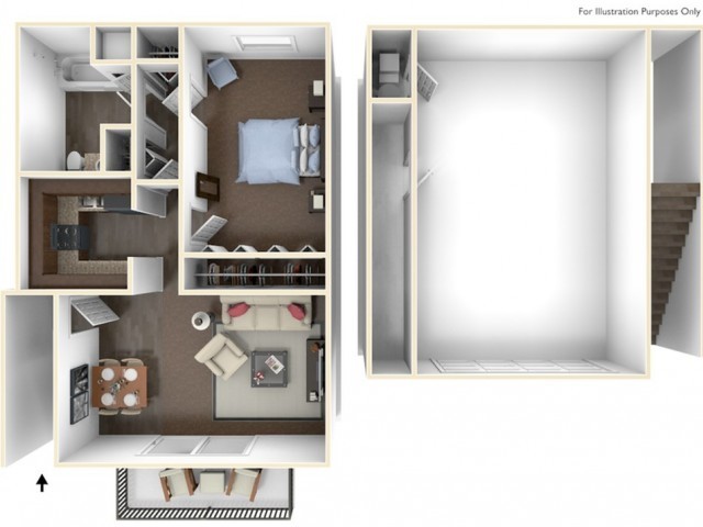 Floorplan - Chapel Hill Apartments