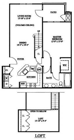Floorplan - Saucon View Apartments