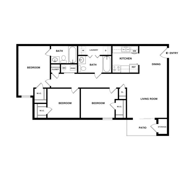 Floorplan - Chestnut Pointe