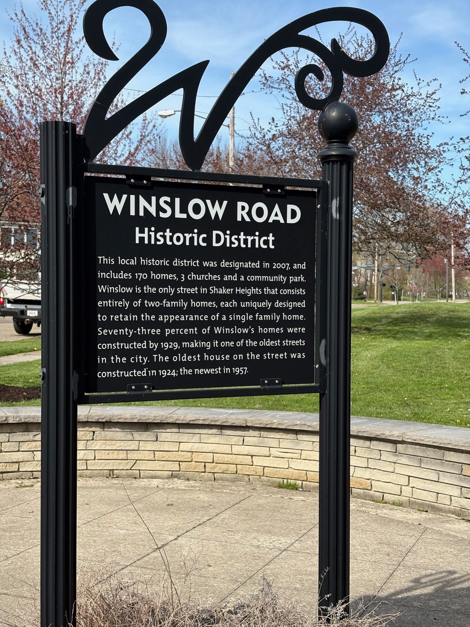 Across the street - 17800 Winslow Rd