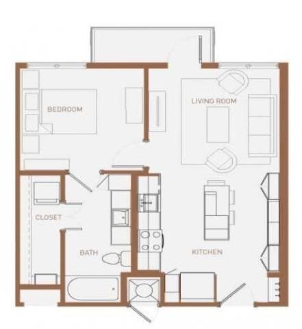 Floorplan - The Kelton at Clearfork