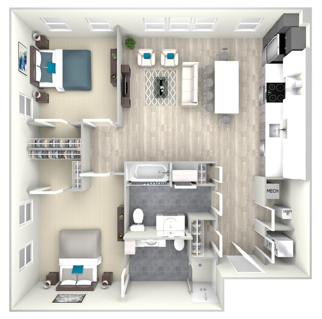 Floorplan - Nightingale Apartments