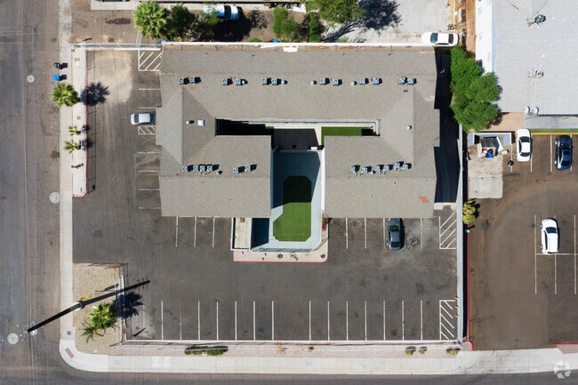 Aerial - The Canvas Apartments