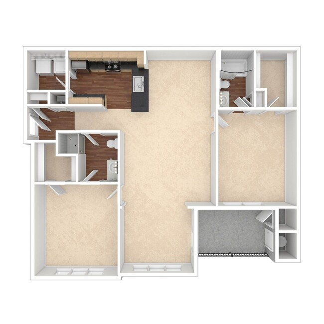 Floorplan - The Elms at Montjoy