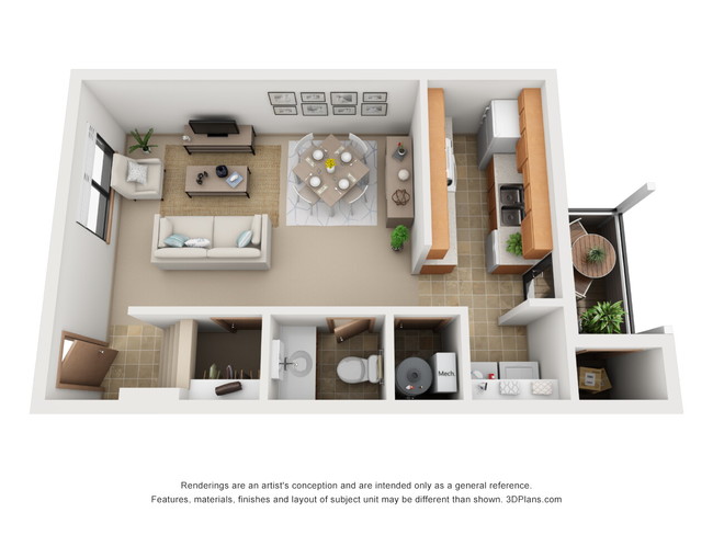 Floorplan - Jordan Creek and Mills