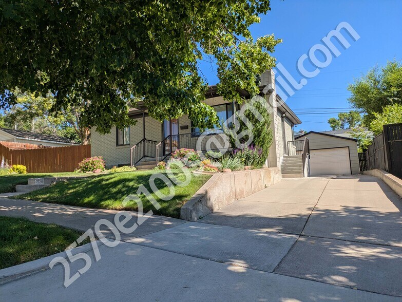 House and driveway - 2570 East 2100 South
