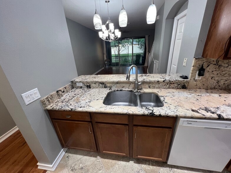 Facing Rear of Property from Kitchen - 4219 Key Thatch Dr