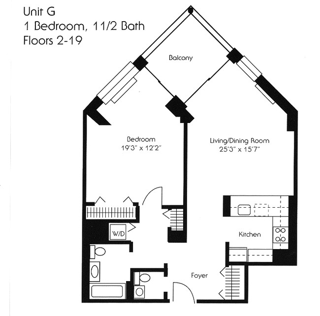 Floorplan - Portside Towers