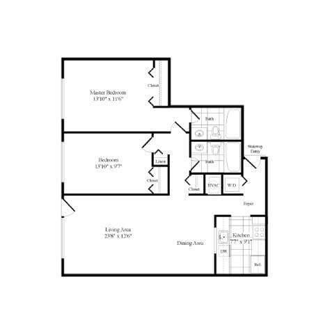 Floorplan - Elme Bethesda